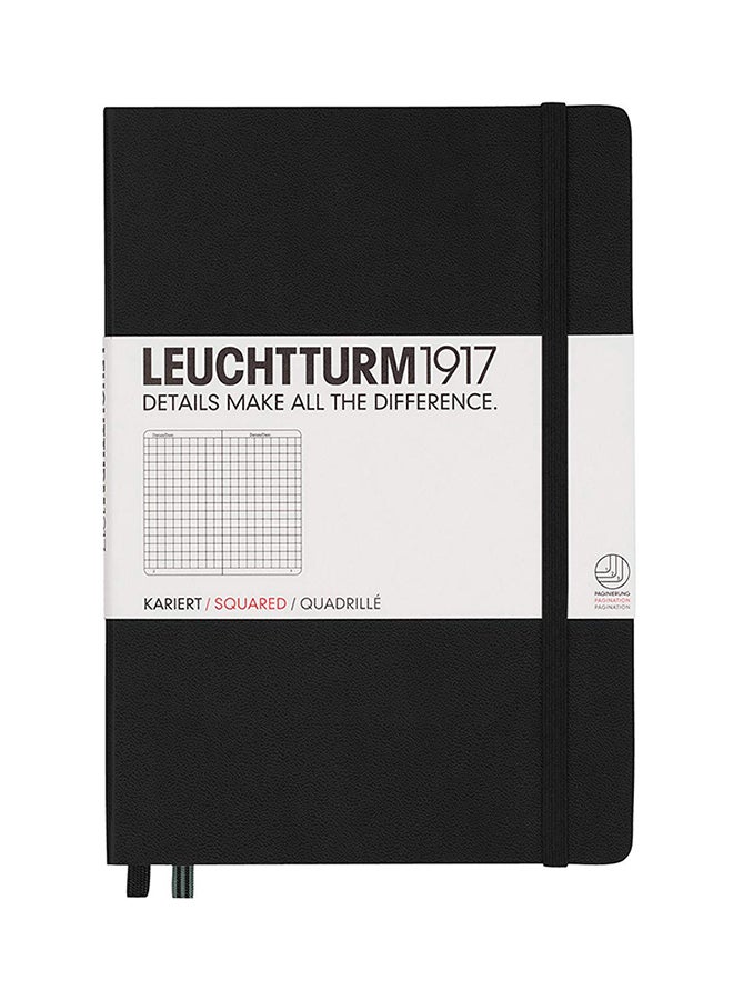 كيكرلاند دفتر ملاحظات بورق مقاس A4 وغلاف متين يتميز بتصميم مربع متوسط بطبعة تحمل Leuchtturm1917 