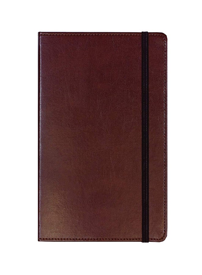 C.R. Gibson Markings By C.R. Gibson Mj5-4792 Genuine Bonded Leather Journal, By Markings, Smyth Sewn Binding, Ribbon Marker, Elastic Band Closure, Includes 240 Ruled Pages, Measures 5 