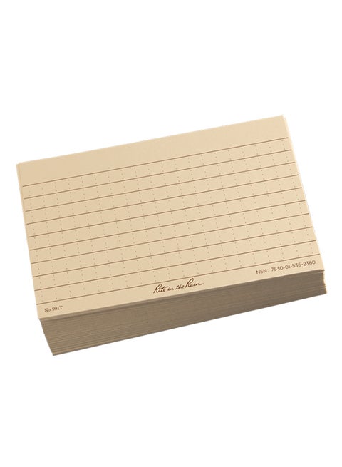 Rite In The Rain All Weather Index Cards, 3