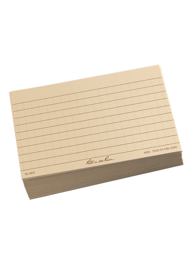 Rite in the Rain Rite In The Rain All Weather Index Cards, 3 