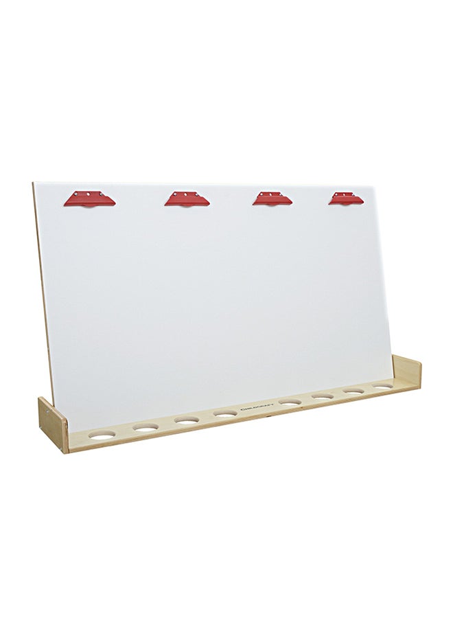 Childcraft Wall-Mounted Easel, 48-7/8 X 10 X 27-5/16 Inches