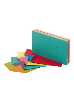 Esselte Oxford Extreme Index Cards, 3 X 5 Inches, Assorted Colors (2 Pack) 