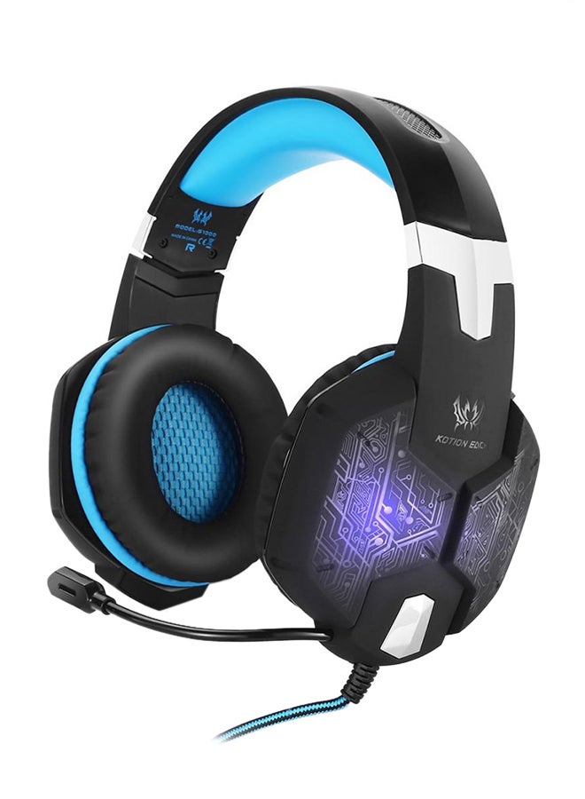 KOTION EACH Over-Ear Stereo Headbrand Wired Gaming Headset With Microphone - Image 1