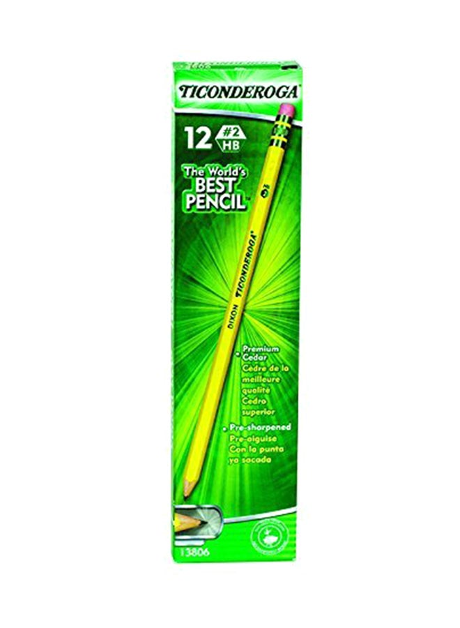 Dixon Valve & Coupling Pack Of 6 Dixon Ticonderoga Pencils, 72 Count 