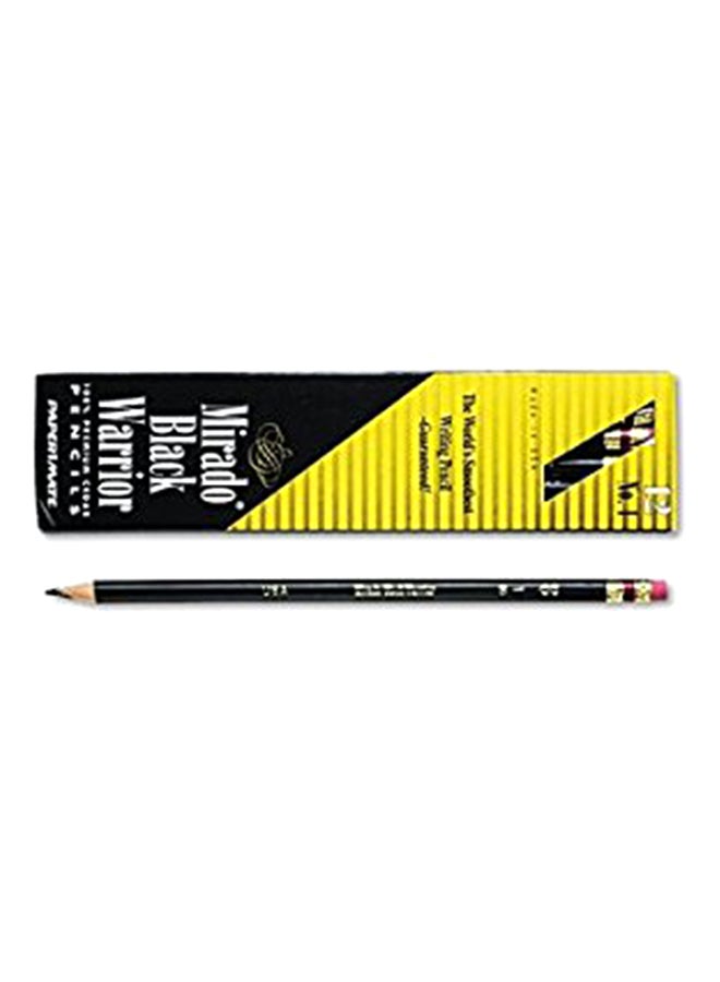 Paper Mate 12-Piece Paper Mate Warrior Woodcase Pencil Set 