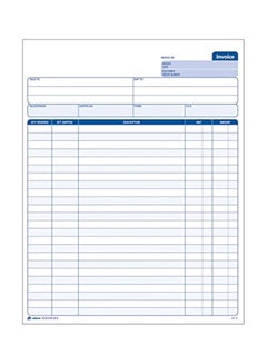 50-Piece Invoice Unit Set