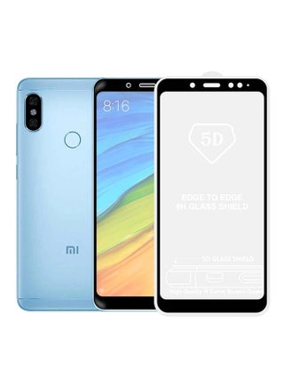 5D Tempered Glass Screen Protector For Xiaomi Redmi Note 5 Black - v1555067627/N22924435A_1