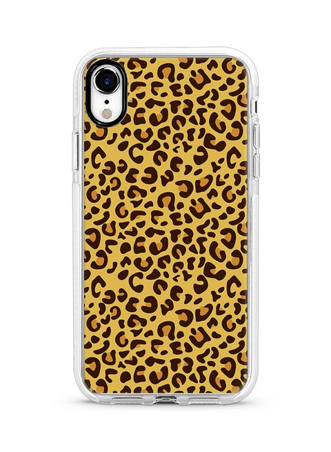 Protective Case Cover For Apple iPhone XR Leopard Skin Full Print
