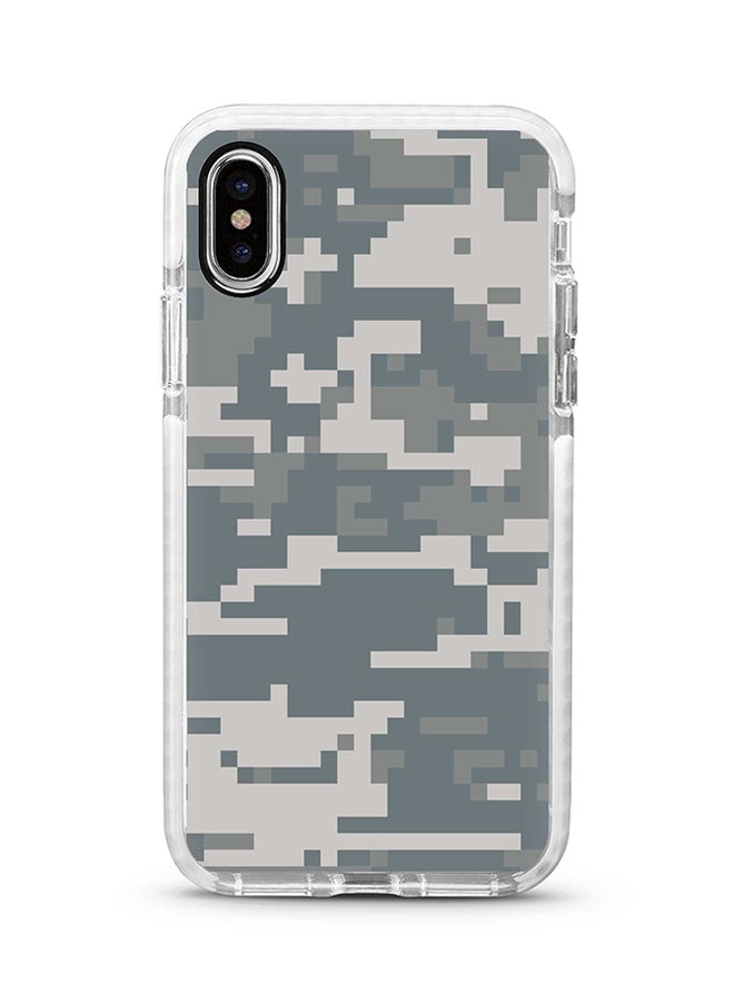 Stylizedd Protective Case Cover For Apple iPhone XS Max Digital Camo Full Print 