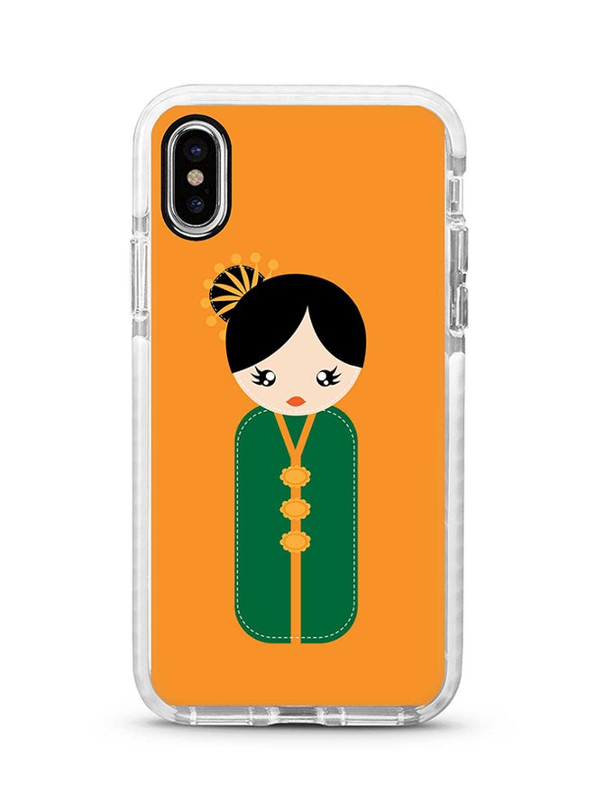 Stylizedd Protective Case Cover For Apple iPhone XS Max Japanese Doll Full Print