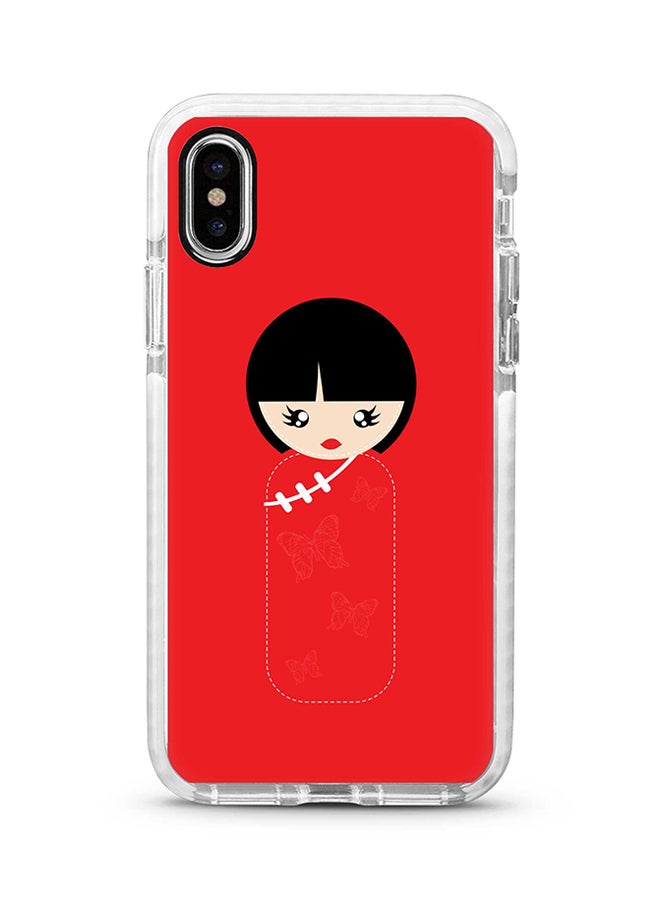 Stylizedd Protective Case Cover For Apple iPhone XS Max Chinese Doll Full Print