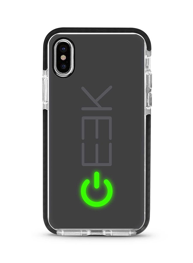 Stylizedd Protective Case Cover For Apple iPhone XS Max Geek ON Full Print