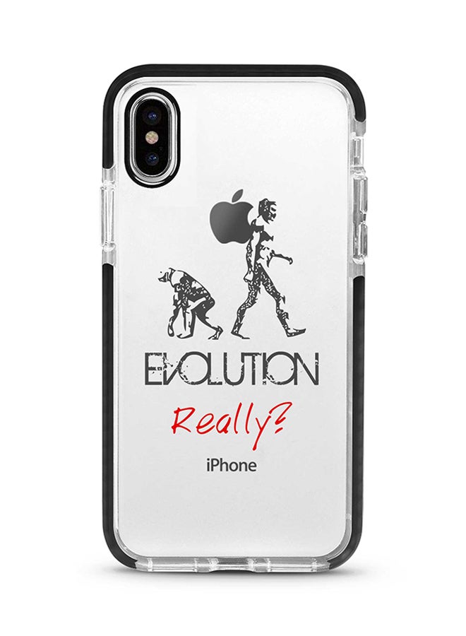 Protective Case Cover For Apple iPhone XS Max Evolution, Really (Grey)