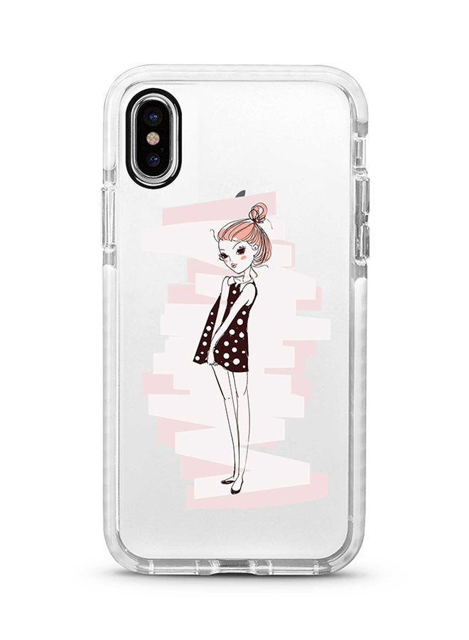 Stylizedd Protective Case Cover For Apple iPhone XS Max Shy Teen