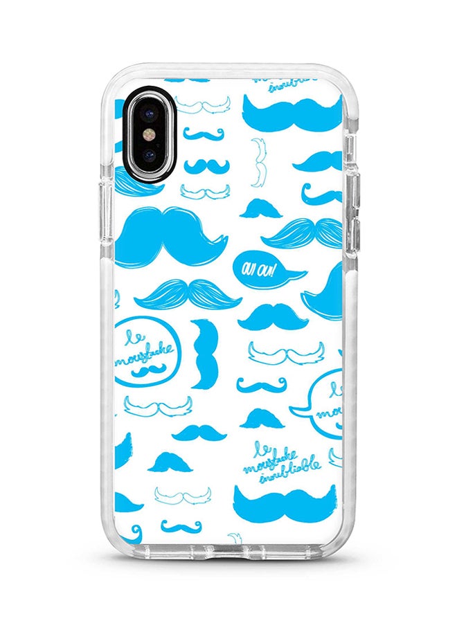Stylizedd - Protective Case Cover For Apple iPhone XS Max Le Moustache Full Print - Image 1