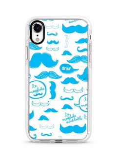 Protective Case Cover For Apple iPhone XR Le Moustache Full Print