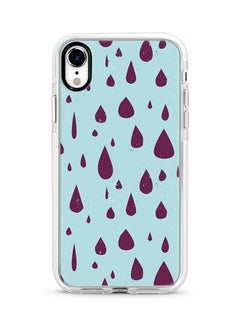 Protective Case Cover For Apple iPhone XR Hard Rain Full Print
