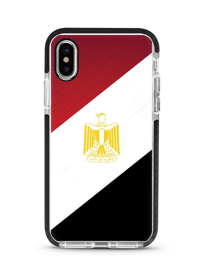 Protective Case Cover For Apple iPhone XS Max Flag Of Egypt Full Print