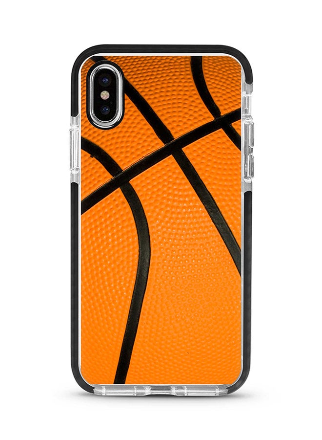 Stylizedd Protective Case Cover For Apple iPhone XS Max Basketball Full Print
