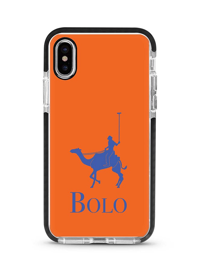 Stylizedd Protective Case Cover For Apple iPhone XS Max BOLO Orange Full Print