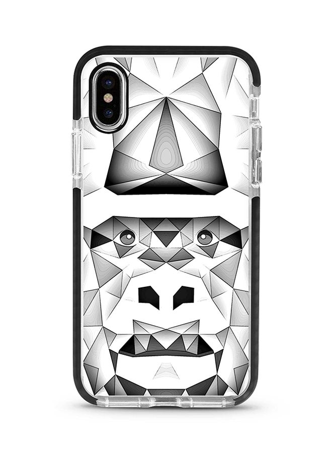 Stylizedd Protective Case Cover For Apple iPhone XS Max Poly Ape Full Print