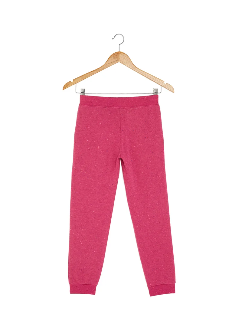 Juicy Couture Kids Solid Joggers Pink