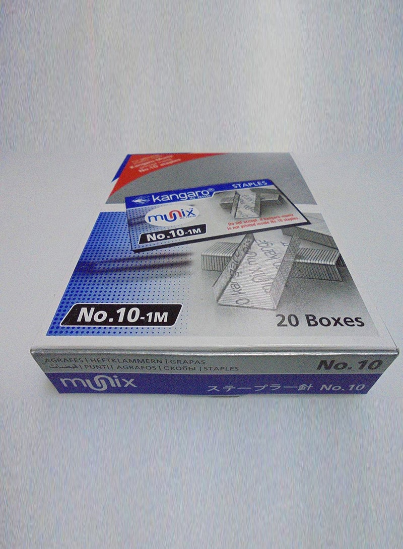 Kangaro 20-Piece Staple Set Blue - Image 2