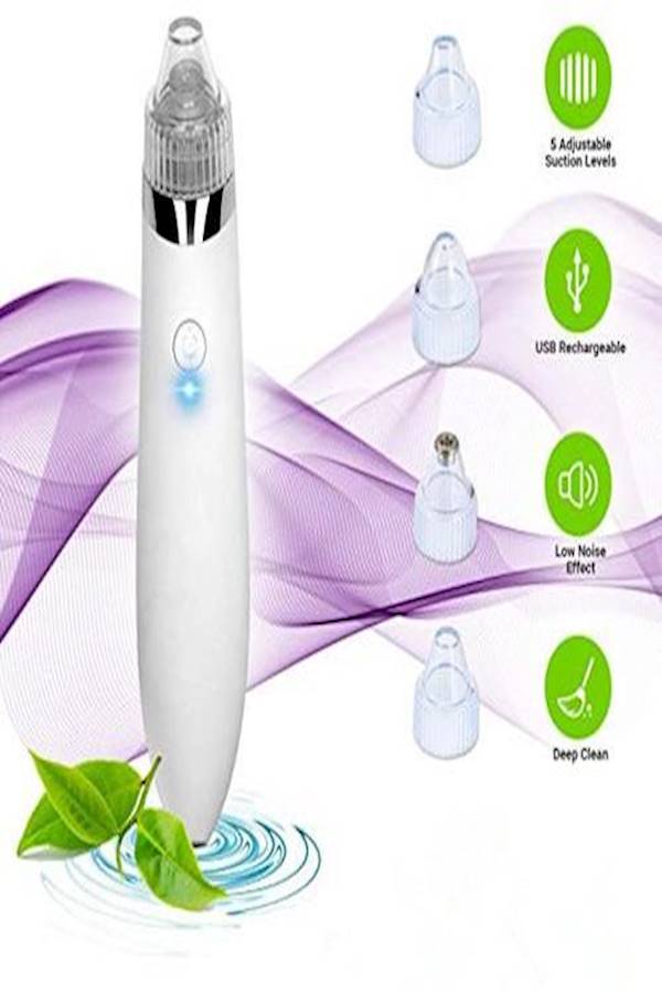 Pore Cleanser And Blackhead Remover Kit White/Silver/Clear - Image 1