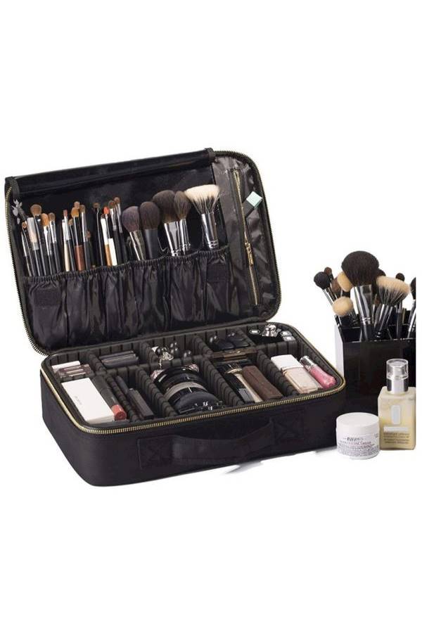 حقيبة تنظيم مستحضرات التجميل أسود - Image 3