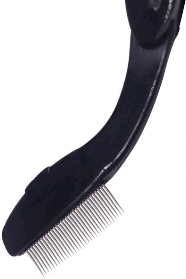 Folding Eyelash Comb Brush Black - Image 3