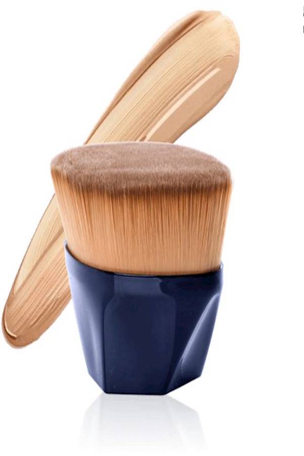 55 Foundation Cosmetic Brush Makeup Black - Image 3