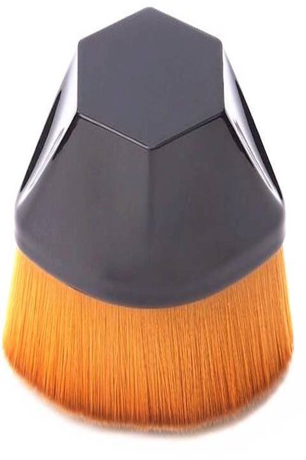 55 Foundation Cosmetic Brush Makeup Black - Image 4