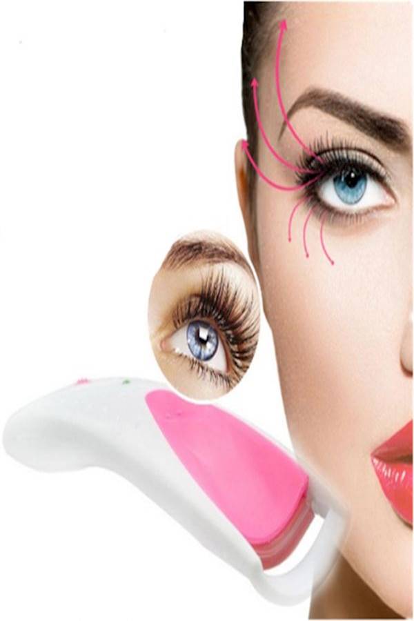 Electric Eye Lash Curler White/Pink - Image 3