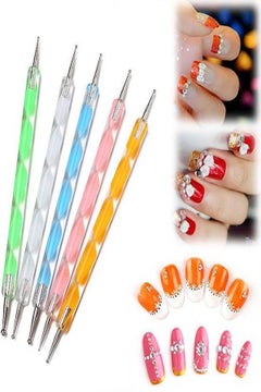 Generic 15-Piece Nail Art Brushes Dot Paint Manicure Kit Black  - Image 5