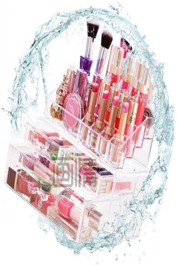 Acrylic Cosmetic Organizer Drawer Clear - Image 4