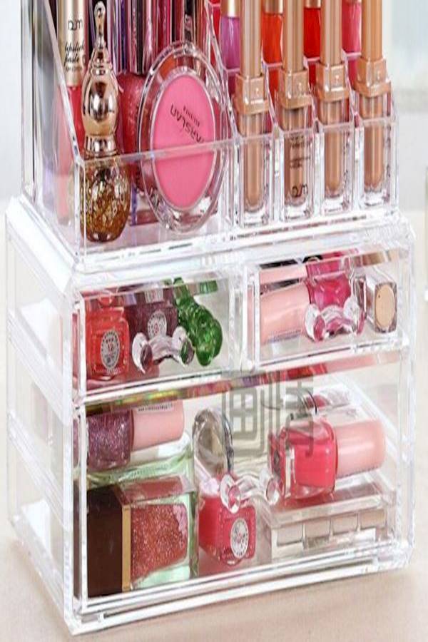 Acrylic Cosmetic Organizer Drawer Clear - Image 5
