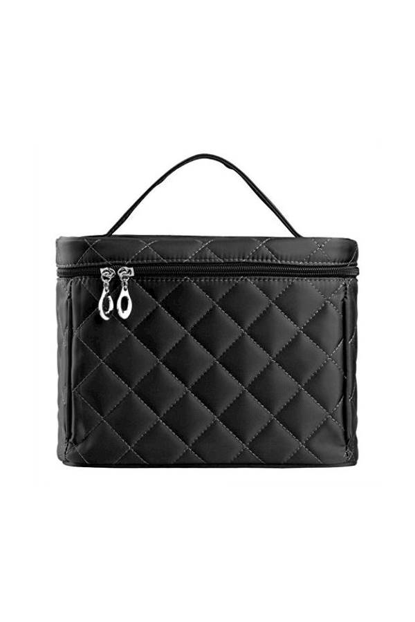 Portable Multifunctional Make Up Bag Black - Image 1