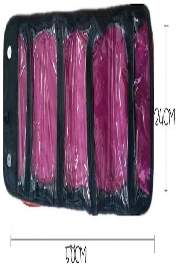 شنطة أدوات التجميل رول إن جو 4 في 1 أسود - Image 2