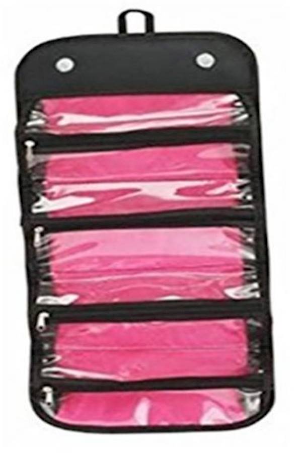 شنطة أدوات التجميل رول إن جو 4 في 1 أسود - Image 3