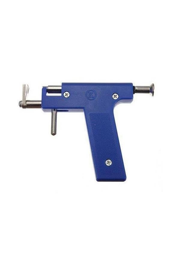 5-Piece Ear Piercing Gun Tool Set Blue/Pink/Beige 