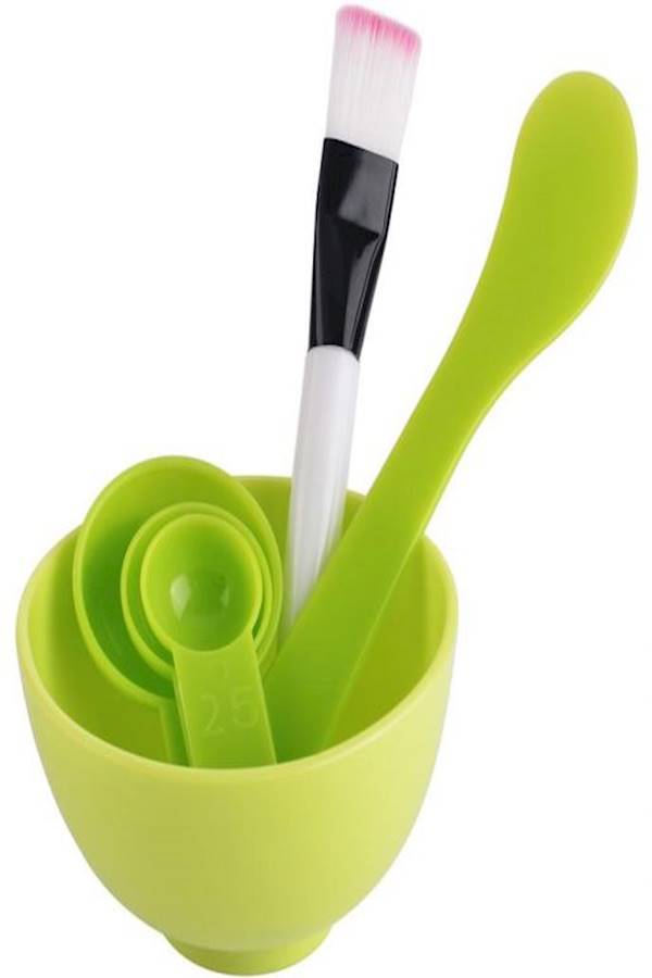 Moretek - 4-In-1 Make-up Beauty Diy Facial Face Mask Green/Black/White - Image 1