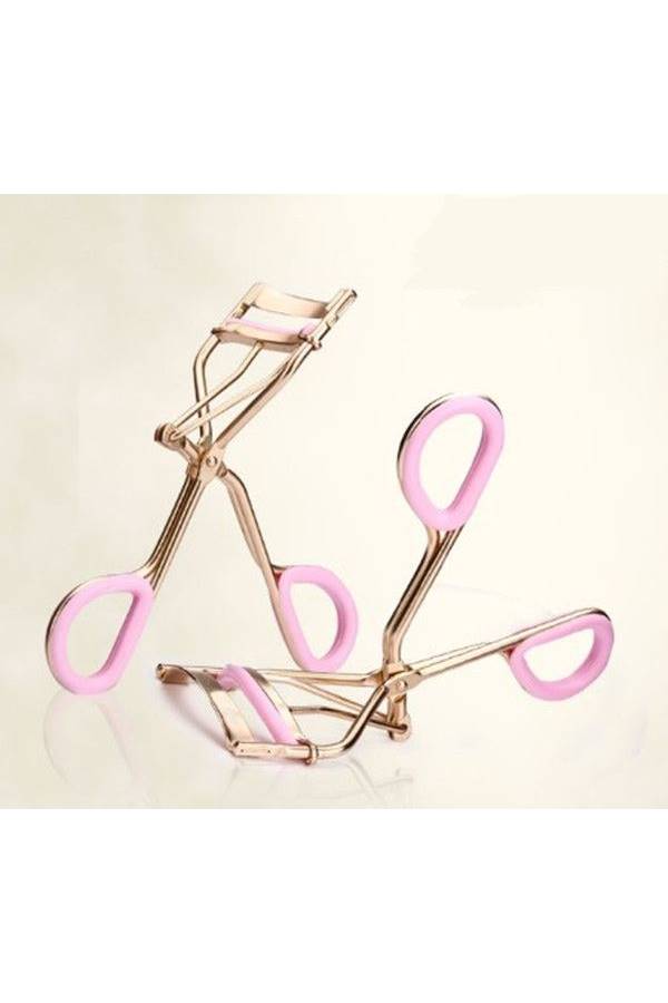 أدوات ضرورية مطلية لثني الرموش ذهب / وردي - Image 2