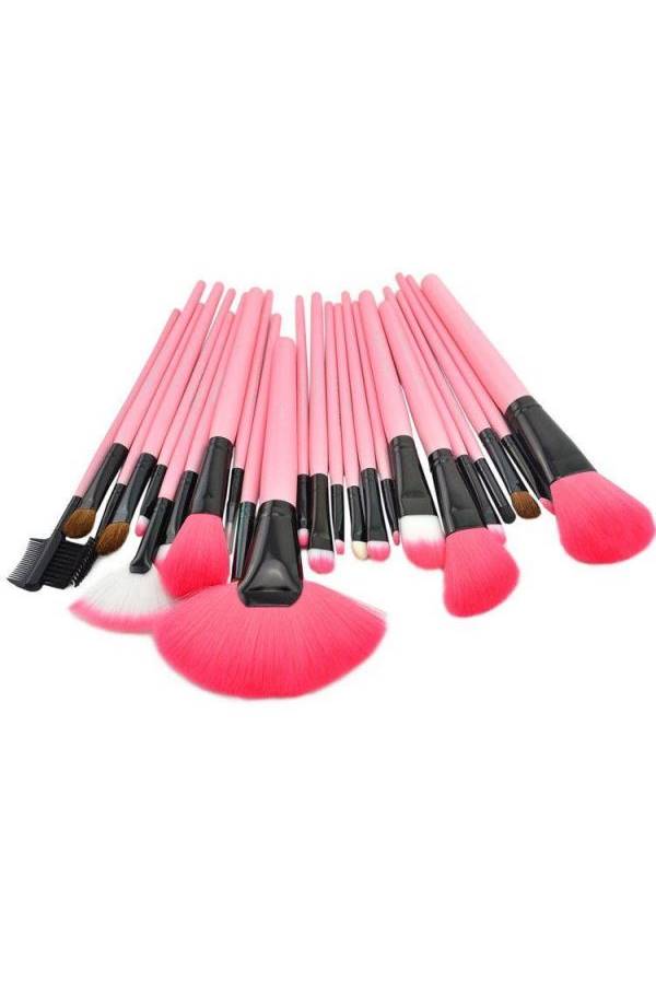 طقم فرش مكياج احترافية من 24 قطعة - Image 2