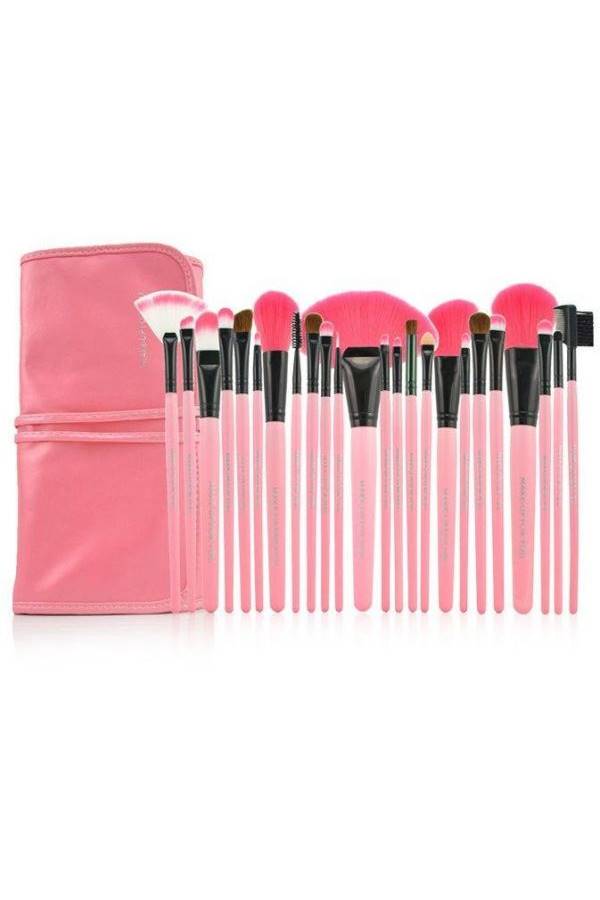 طقم فرش مكياج احترافية من 24 قطعة - Image 3