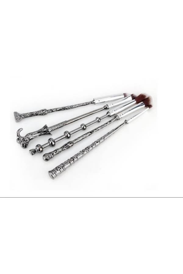 5-Piece Harry Potter Magic Handle Cosmetic Brush Set