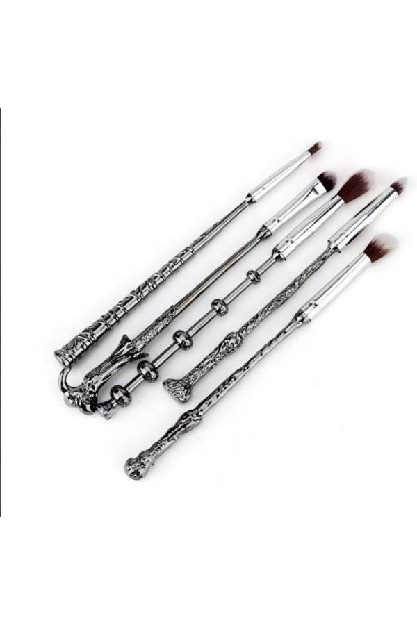 5-Piece Harry Potter Magic Handle Cosmetic Brush Set