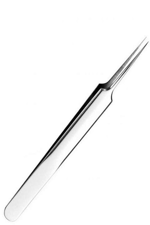 Ingrown Hair And Blackhead Tweezer Silver