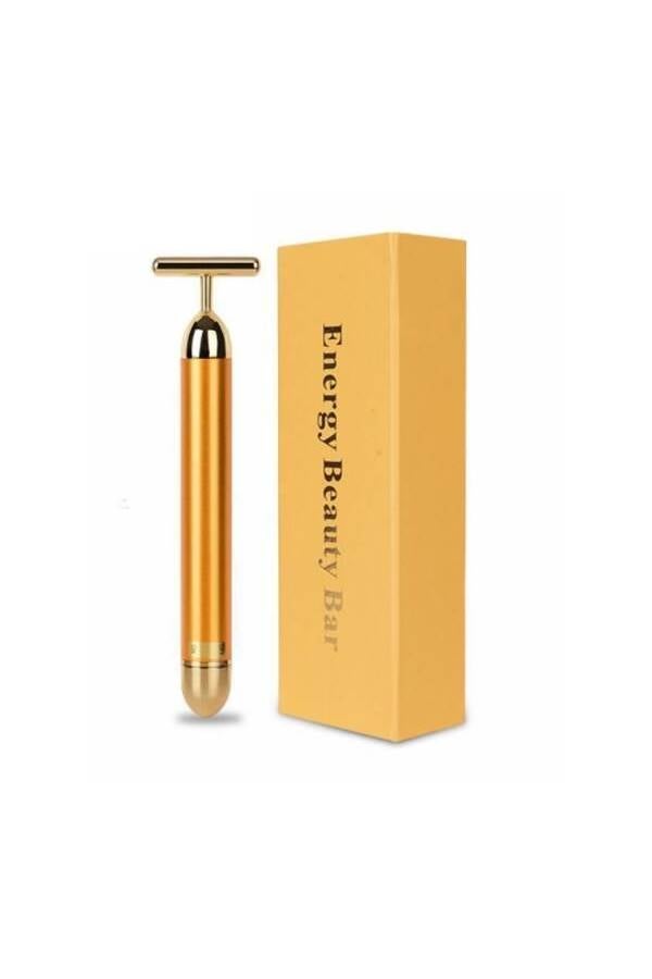 عصا تدليك الوجه ثلاثية الأبعاد مطلية بالذهب عيار 24 قيراطًا - Image 2