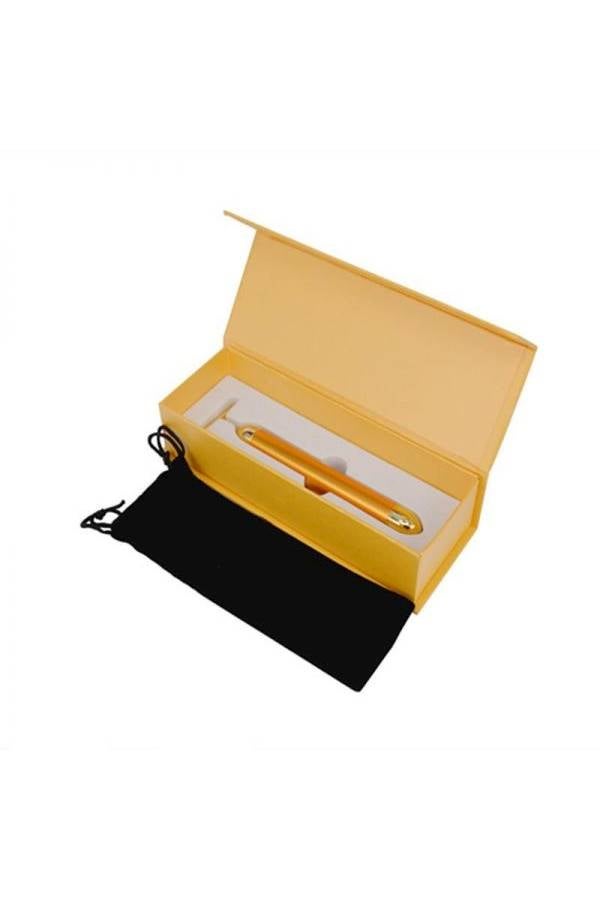 عصا تدليك الوجه ثلاثية الأبعاد مطلية بالذهب عيار 24 قيراطًا - Image 3