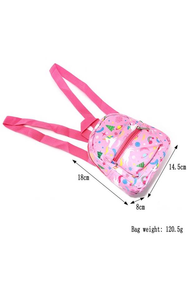 Generic Multi-Pockets School Backpack Bag Multicolour - Image 3